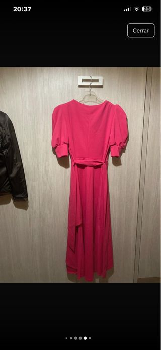 Vestido rosa para eventos