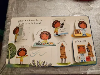 Cuento con solapas ¿Qué es la luna? de Usborne