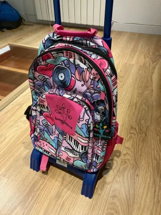 Mochila con Trolley y Ruedas