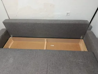 Sofá gralviken 3 plazas gris Ikea