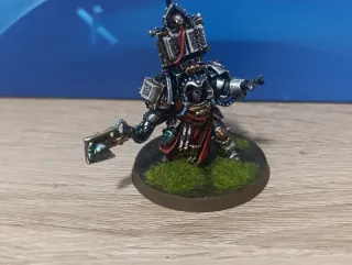 Warhammer bibliotecario armadura de exterminador