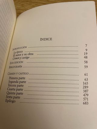 Crimen y castigo / Dostoievski