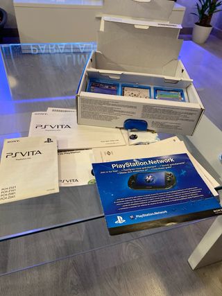 Scatola originale per console Sony PlayStation Vita