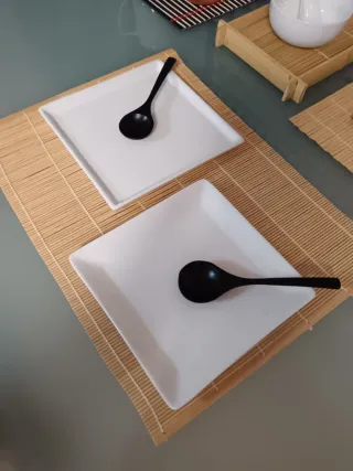 Vajilla estilo oriental 4 servicios