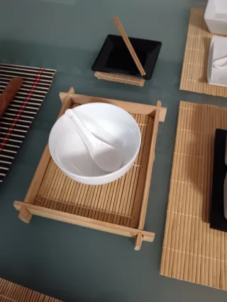 Vajilla estilo oriental 4 servicios