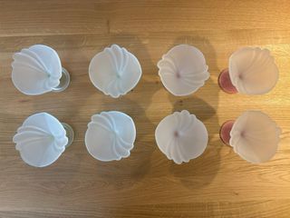 Coppe per gelato in vetro