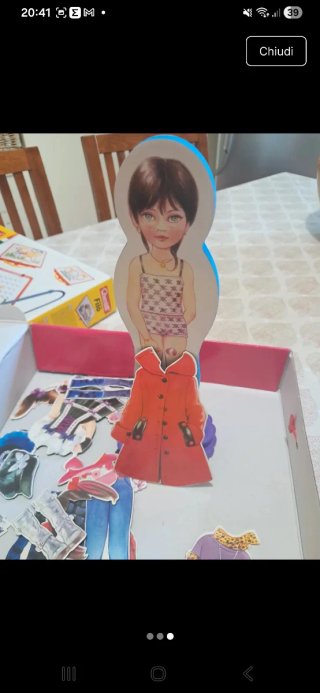 Gioco Quercetti Fashion Design Bambola Magnetica