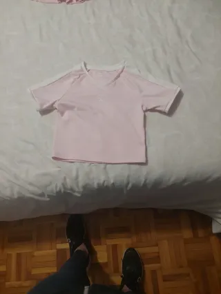 Conjunto deportivo Zara rosa