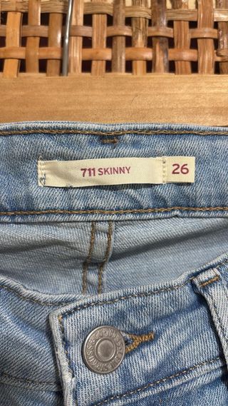 Jeans Levi's Azules Mujer