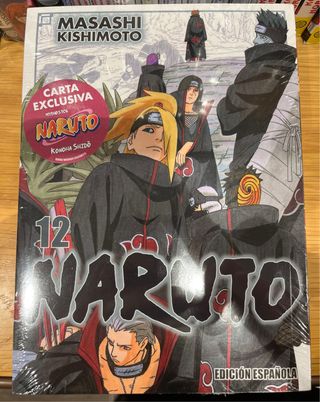 Naruto mythos tcg tomo 12 con carta Naruto