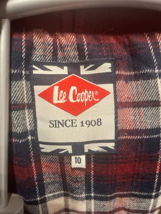 Chaleco Acolchado Lee Cooper - Rojo Borgoña