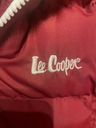 Chaleco Acolchado Lee Cooper - Rojo Borgoña