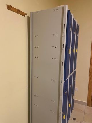 Taquillas metálicas azules SEMINUEVAS