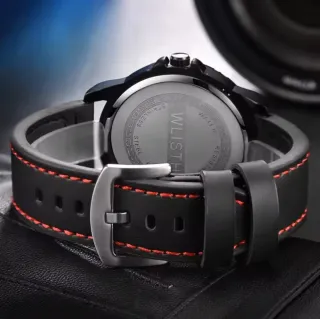 Reloj AKDPN Negro y Rojo para Hombre