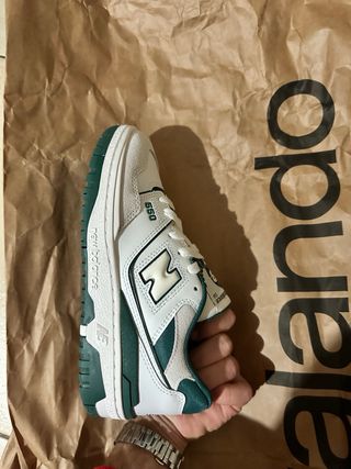 New Balance Donna Verdi/Bianche Tg 37.5
