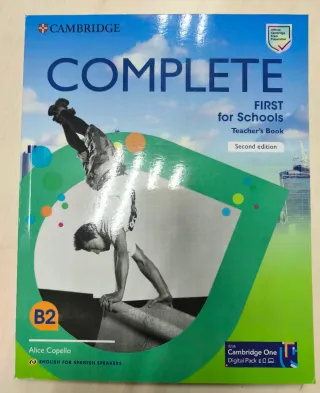 Libros Complete First For Schools Student+WB+Profe