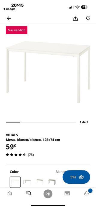 Mesa Comedor Cocina Ikea MellTorp