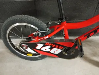 Bicicleta DTB Speed 16 Roja