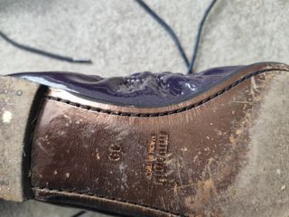 Scarpe Miu Miu donna pelle verniciata tg 39