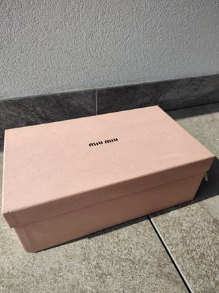 Scarpe Miu Miu donna pelle verniciata tg 39