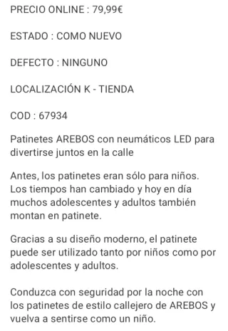 Lote 2 Monopattini Elettrici Blu e Rosa