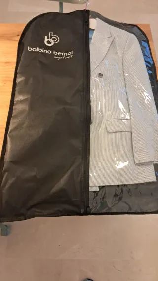 Traje Balbino Bernal Chaqueta Rayas