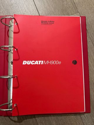 Manuale Officina Ducati MH900e Nuovo