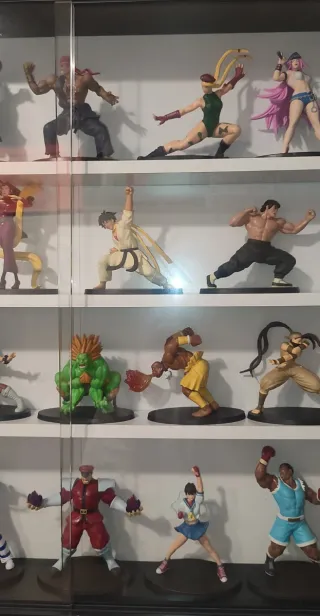 Colección 27 Figuras Street Fighter + fascículos