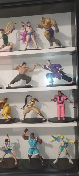 Colección 27 Figuras Street Fighter + fascículos