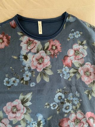 Blusa New Collection floreale tg 2XL