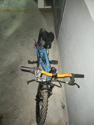 Bicicleta niño Btwin azul llanta 20 "