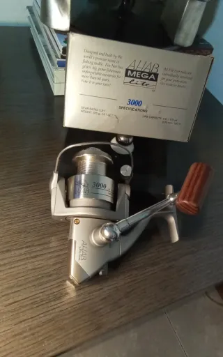 Carrete Pesca Fin-Nor AHAB MEGA LITE 3000