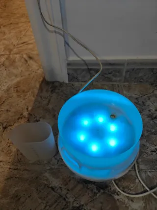 Humidificador Aromaterapia Luz LED
