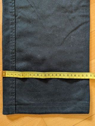 Pantalón cargo negro ancho