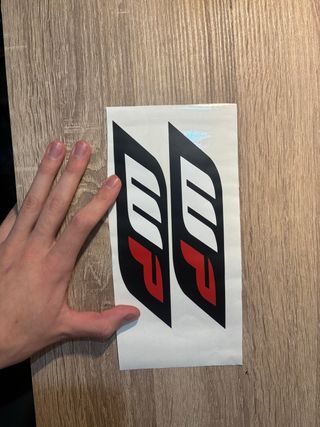 Pegatinas WP (2 unidades)