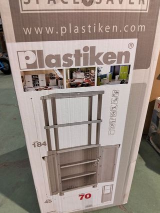 ARMARIO CON ESTANTERIA RESINA PLASTIKEN JARDIN ALTO