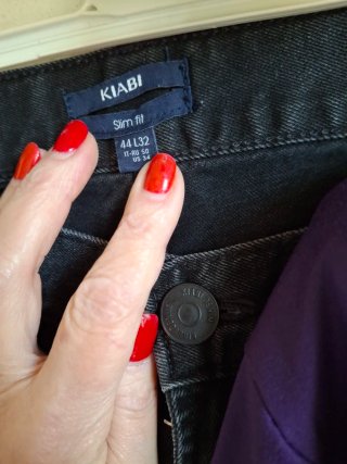 Completo Pantaloni Viola e Neri Taglia 3 xl