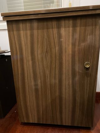 Máquina de coser Werthelm con armario