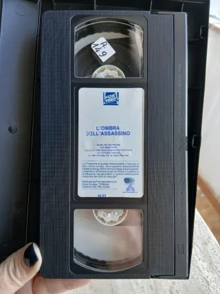 VHS L'ombra dell'Assassino - Thriller  VHS d'epoca