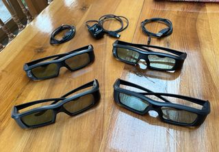 Gafas 3D Optoma RF y DLP-LINK + Receptor