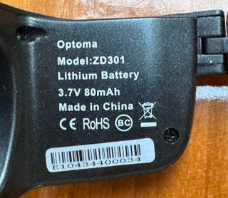 Gafas 3D Optoma RF y DLP-LINK + Receptor