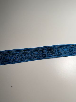 Pulsera Virgen del Pilar azul
