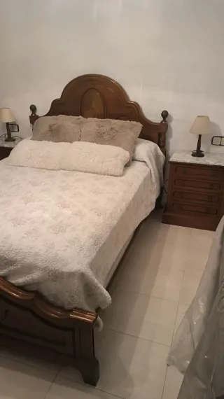 Dormitorio completo madera