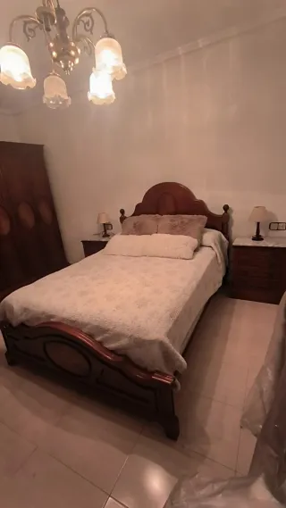 Dormitorio completo madera