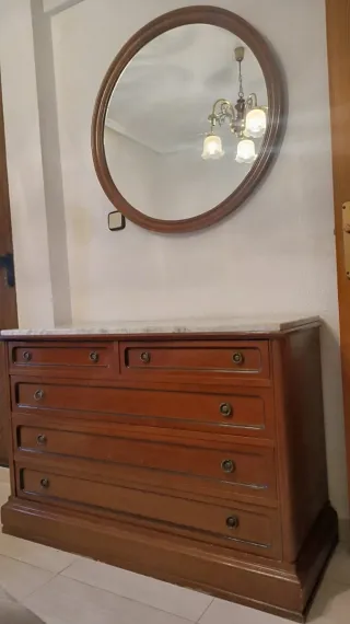 Dormitorio completo madera