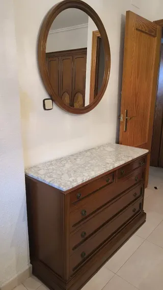 Dormitorio completo madera