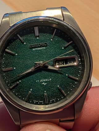Orologio Seiko Automatico Verde Uomo
