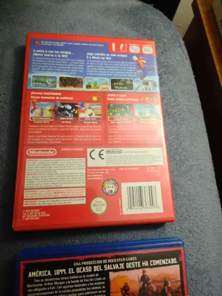 Pack Juegos Wii y PS4: Mario y Red Dead y mando.