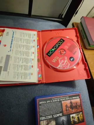 Pack Juegos Wii y PS4: Mario y Red Dead y mando.