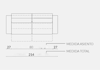 Sofá cama eléctrico azul con arcones